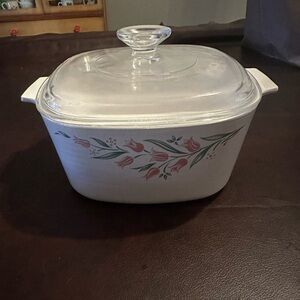 Corningware Rosemarie dish